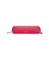Maison De Sabre Leather Pencil Case In Fuchsia Lavender