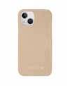 Maison De Sabre Leather Phone Case (iphone 13) In Saharan Nude