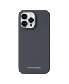 Maison De Sabre Leather Phone Case (iphone 14 Pro) In Graphite Grey