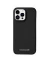 Maison De Sabre Leather Phone Case (iphone 14 Pro Max) In Black Caviar