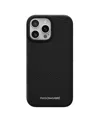 Maison De Sabre Leather Phone Case (iphone 16 Pro Max) In Black Caviar