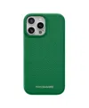 Maison De Sabre Leather Phone Case (iphone 16 Pro Max) In Emerald Green
