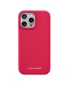 Maison De Sabre Leather Phone Case (iphone 16 Pro Max) In Shibuya Fuchsia