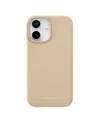 Maison De Sabre Leather Phone Case (iphone 16) In Saharan Nude