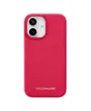 Maison De Sabre Leather Phone Case (iphone 13) In Shibuya Fuchsia