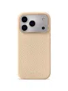 Maison De Sabre Leather Iphone 17 Pro Max Case In Neutral