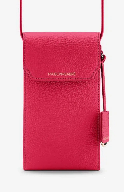 Maison De Sabre Maison De Sabré Leather Phone Pouch
