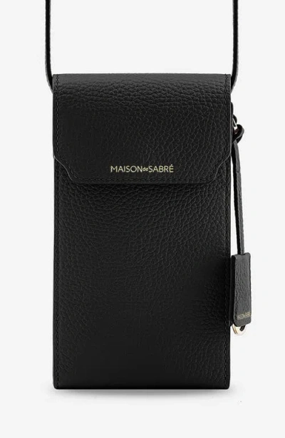 Maison De Sabre Maison De Sabré Leather Phone Pouch