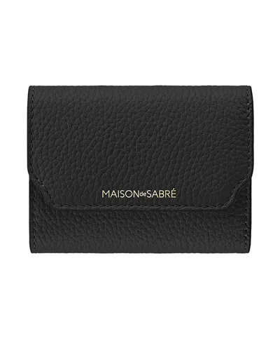 MAISON DE SABRE MAISON DE SABRE LEATHER TRIFOLD WALLET