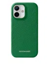 Maison De Sabre Logo-detail Iphone 17 Case In Green