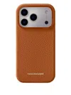 Maison De Sabre Logo-leterring Iphone 17 Pro Max Case In Brown