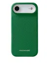 Maison De Sabre Logo-lettering Iphone 17 Air Case In Green