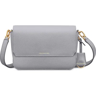 Maison De Sabre The Medium Flap Shoulder Bag In Gray