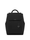 Maison De Sabre Medium Soft Backpack In Black