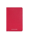 Maison De Sabre Men's Leather Passport Holder In Shibuya Fuchsia