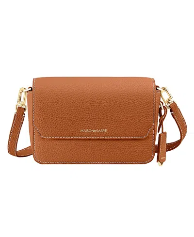MAISON DE SABRE MAISON DE SABRE MINI LEATHER FLAP BAG