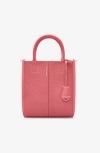 Maison De Sabre Maison De Sabré Mini Leather Soft Tote In Candy Sandstone