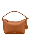 Maison De Sabre Padded Leather Tote Bag In Brown