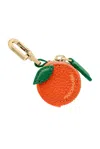 Maison De Sabre Sabremoji Fruit Charm In Orange