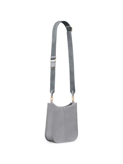 Maison De Sabre Saddle Grained Leather Messenger Bag In Pink