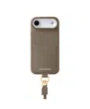 Maison De Sabre Sling Iphone 17 Air Phone Case In Brown