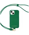 Maison De Sabre Sling Phone Case (iphone 14) In Emerald Green