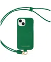 Maison De Sabre Sling Phone Case (iphone 15) In Emerald Green