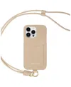 Maison De Sabre Sling Phone Case (iphone 15 Pro Max) In Saharan Nude