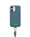 Maison De Sabre Sling Phone Case (iphone 16) In Bondi Blue
