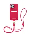 Maison De Sabre Sling Phone Case (iphone 16 Pro) In Shibuya Fuchsia
