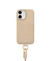 Maison De Sabre Sling Phone Case (iphone 16) In Saharan Nude