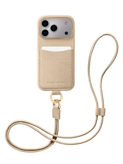 Maison De Sabre Sling Phone Case (iphone 17 Pro) In Brown