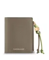 Maison De Sabre Small Leather Bifold Wallet In Brown