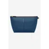 Maison De Sabre Maison De Sabré Small Leather Flaire Pouch In Pacific Caviar