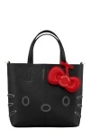 Maison De Sabre Hello Kitty Leather Soft Tote In Hello Kitty