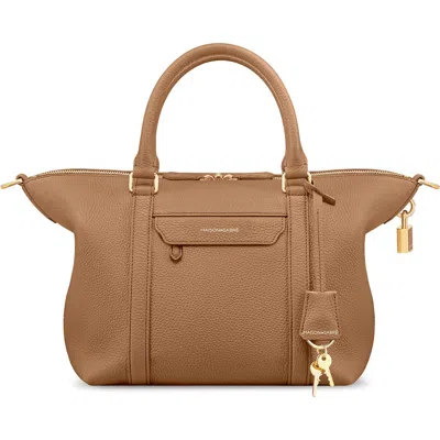 MAISON DE SABRE MAISON DE SABRÉ SMALL LEATHER WEEKENDER BAG