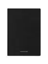 Maison De Sabre Soft-bound Leather Notebook In Black