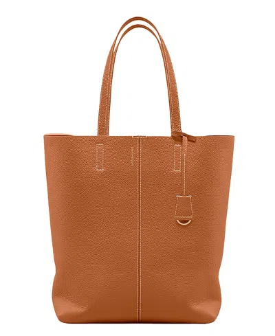 MAISON DE SABRE MAISON DE SABRE TALL LEATHER SOFT TOTE BAG