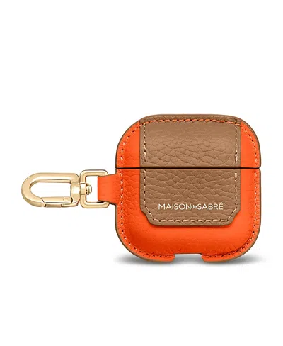 Maison De Sabre The Airpods 4 Case Charm In Brown