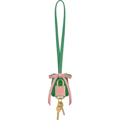Maison De Sabre Maison De Sabré The Bow Padlock Charm In Green