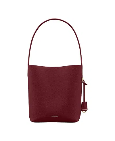 Maison De Sabre The Bucket Soft Tote In Plum Nude