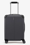 Maison De Sabre The Carry-on Suitcase In Graphite Caviar