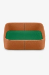 Maison De Sabre Maison De Sabré The Catchall Tray In Pecan Emerald