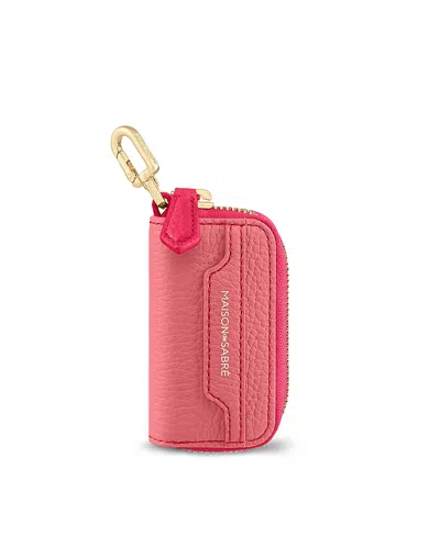 Maison De Sabre The Key Case Charm In Burgundy