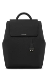 Maison De Sabre Medium Soft Backpack In Black