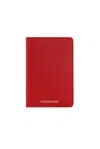 Maison De Sabre The Passport Holder In Pomegranate Red