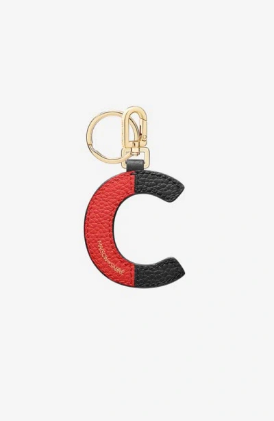 Maison De Sabre The Sabremoji Alphabet Charm In Rouge Noir