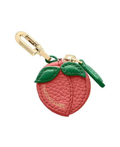 MAISON DE SABRE MAISON DE SABRE THE SABREMOJI FRUIT CHARM - PEACH