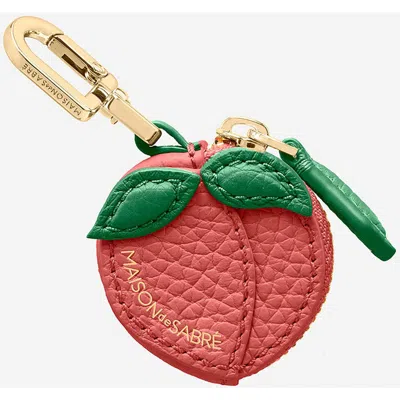 Maison De Sabre Maison De Sabré The Sabremoji Fruit Charm In Orange