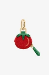 Maison De Sabre Maison De Sabré The Sabremoji Fruit Charm In Tomato
